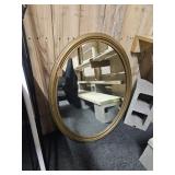 30" oval mirror