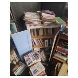 Large lot cook books bring boxes no shelf