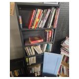 More paper back books bring boxes no shelf