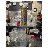 Lg lot of Margarita glasses, high ball glasses,