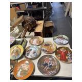 Collector Plates  elephant trays and tray