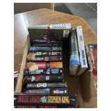 Books and computer game, Stephen King and Clive