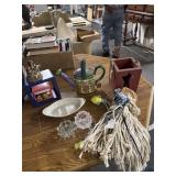 Moo doll, vase candle holders and more