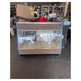 Display case on wheels 48ï¿½x24ï¿½x45ï¿½