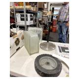 Glass blocks, wood legs for chair, and much more