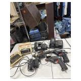 Drills and new old stick 18 volt batteryï¿½s,