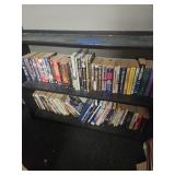 Paperback books Louis La mour and more no shelf