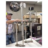 Metal dry walk stilts