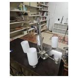 Hanging light and candle holders