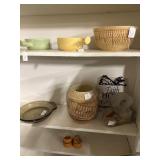 Cookie barrel crock bowl pie pans and more