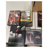 Audio Books, and DVDs