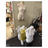4 body mannequins