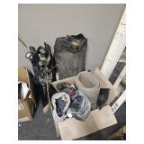 2- tents,? Extra covers stakes and more not sure