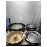 Bundt pan, roaster , cake & pie plates and more