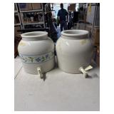 2 crock dispenser for water jugs