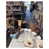 Wall art, candle holder, placemats and more