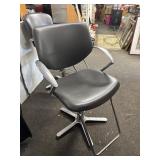 Gray  Hydraulic chair works  small scratch on