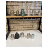 Lg lot of Hemingray & other Insulators