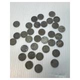 33 Steel War Pennies