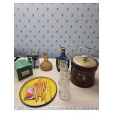 Ice bucket  , decanter and misc