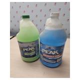 2 gallons windshield washer fluid