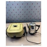 Sunbeam Electric Skillet works and GE electric