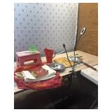 Folding Step stool, stove burner covers, cutting