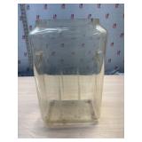 Vintage Glass Pyrex Battery Box 6ï¿½x9ï¿½x13ï¿½ made in