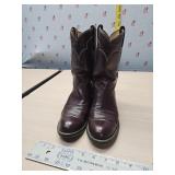 5c Tony Llama brown roper boots