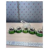 5- Ertl- John Deere Globes battery operated and