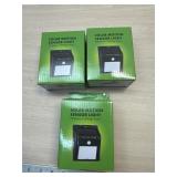 3 New Solar motion Sensor Lights