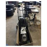 Electric Lawn Mower with bagger American works