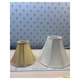 2 lamp shades
