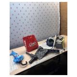 Umbrella, mini vac works bags and more
