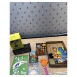 Jewelry, pumpkin carving kit, kids books and more