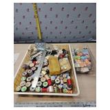 Large lot of thread and misc
