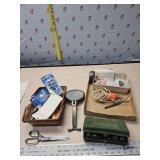 Vintage  singer button hole attach.  Misc sewing