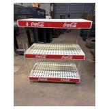 291/2ï¿½x16 1/2ï¿½x36ï¿½ Coca Cola display, missing 2