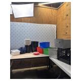 Storage Bind and trash cans