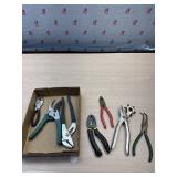 Nippers pier, leather punch and more