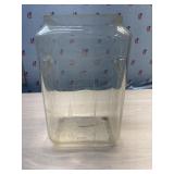 Vintage Glass Pyrex Battery Box 6ï¿½x9ï¿½x13ï¿½ made in