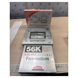 New computer fax modem , USB 2.0 Portabkr a hard