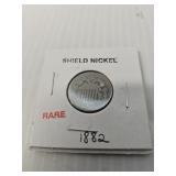 1882 shield nickel