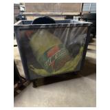 Gatorade rolling cooler display