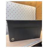 3 Large storage totes 1 repaired