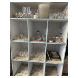 Contents of shelves bring boxes no shelf  snack