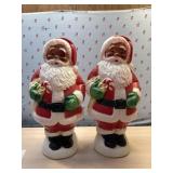 (2) 30ï¿½ Santa Clause Blow Molds, Nolights or