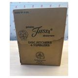 New in Opened Box 2000 Fiesta Disc Pitcher and 4