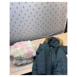 Blanket and size Small Coat