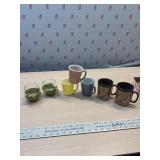 Vintage Pyrex Roly Poly Drink Ups Coffee Cups